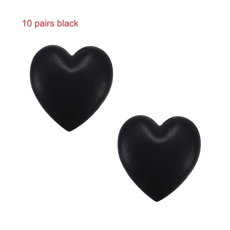 

10pcs Heart-Shaped Soft Non-Slip Glasses Holder - Glasses Storage Organizer for Fashion & Everyday Glasses, Eyewear Accessory