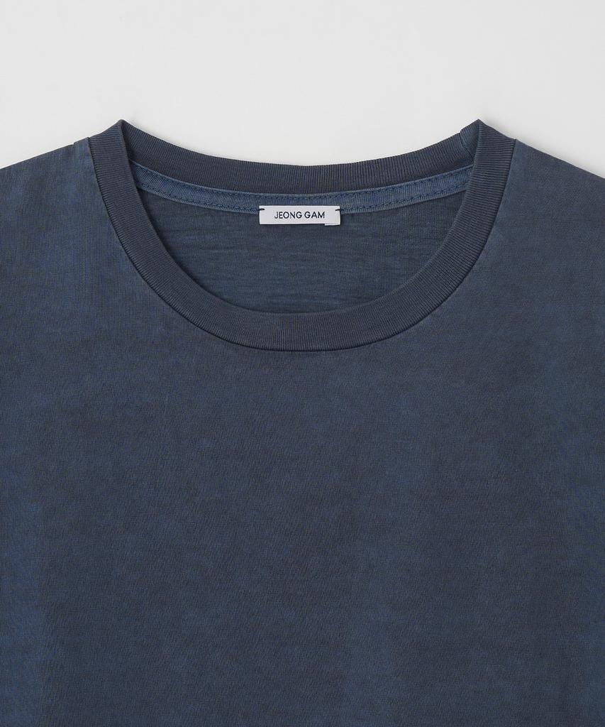 Jeonggamseutyudio Pigment Dyed Crop T-Shirts_3 Color
