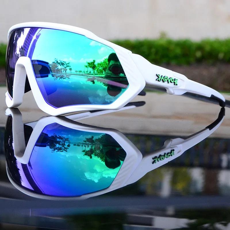 Kapvoe Marque Hommes Lunettes de Soleil Pêche Randonnée Vélo Femmes Lunettes Vélo de Route Lunettes Vélo Lunettes de Cyclisme Oculos Ciclismo