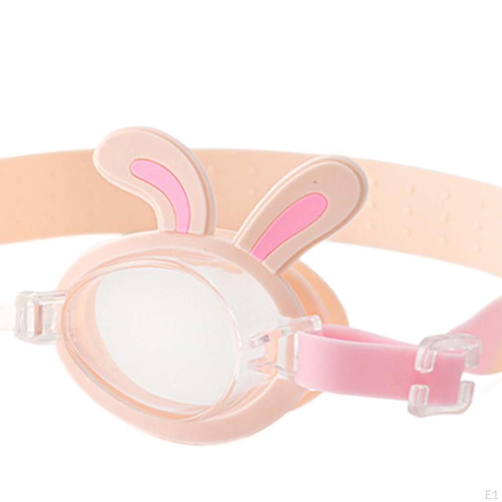 Cartoon Animal Kids Swimming Goggles,Child Swim Goggles Practicing Water Pool Anti Fog