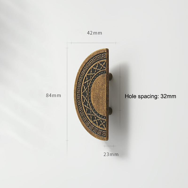 Upgrade with Solid Zinc Alloy Vintage Drawer Pulls for a Timeless Antique Brass Look