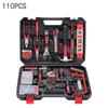 19/43/120 Piece Hand Tool Kit Set with Toolbox MultiFunctional Household DIY Tool Set with Screwdriver Hammer Wrench Pliers Tape