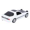   RC Drift Car, 2.4G 4  Remote Control Race Car Toy with Interchangeable Tires, LED Lights, Full Proportional Control for Indoor Outdoor Drifting