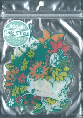 Corporation Moomin Big Flake Sticker Flower MON53 S&C