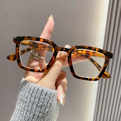 Anti-blue Light Reading Glasses For Women Square Frame Small Frame Reading Glasses For Men 2209