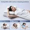 Ergonomic Memory Foam Cervical Pillow for Neck Pain Relief Cover Dual Height Support for All Sleep Positio