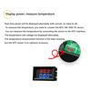 5Pcs 10A/50A/100A Digital Voltmeter Dual LED Display Current Power Meter Multifunctional Voltage Current Meter Instrument Tool