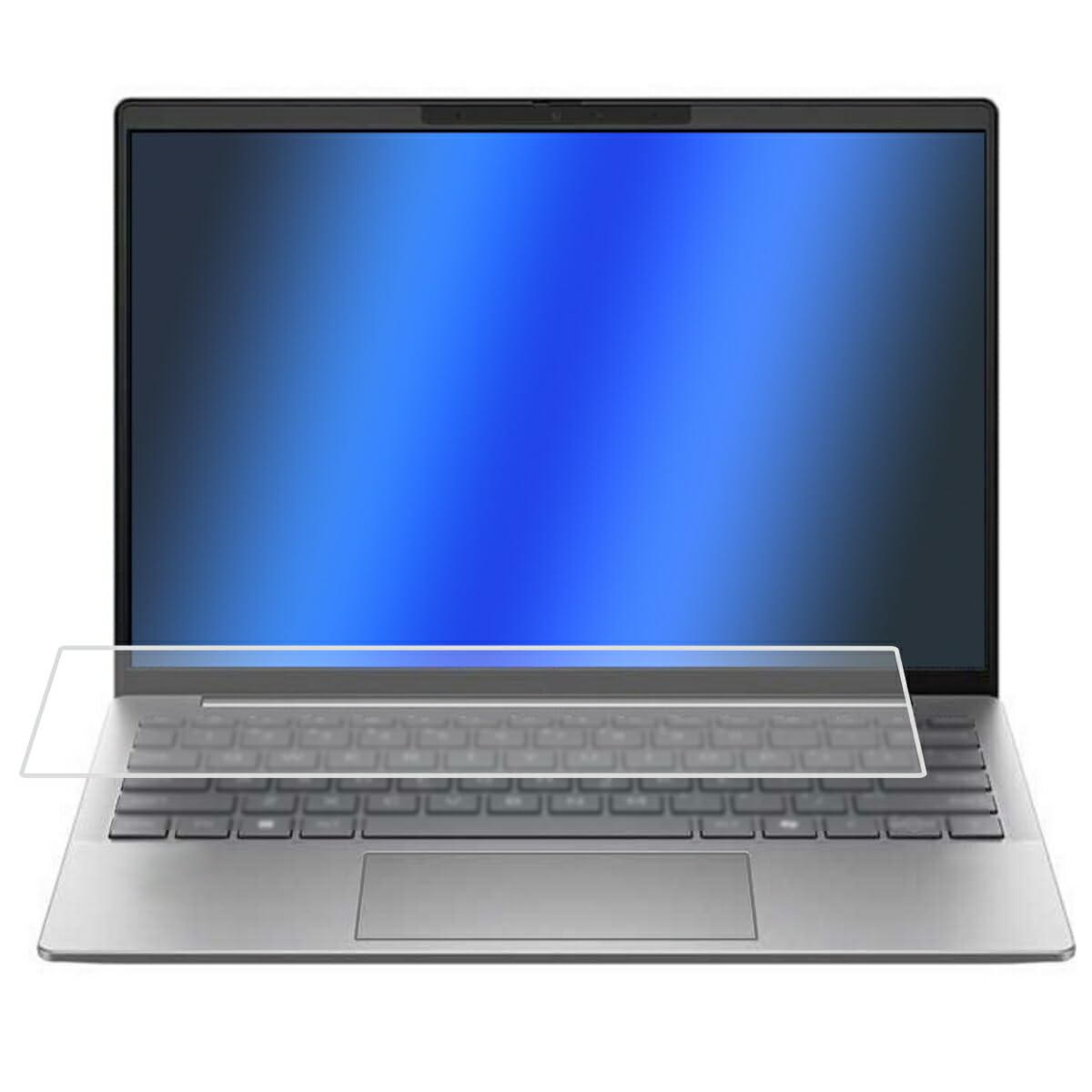 

ClearView HP EliteBook 635 AERO G11 2024 Model Keyboard Cover Protective Film Made in Japan [Silent]