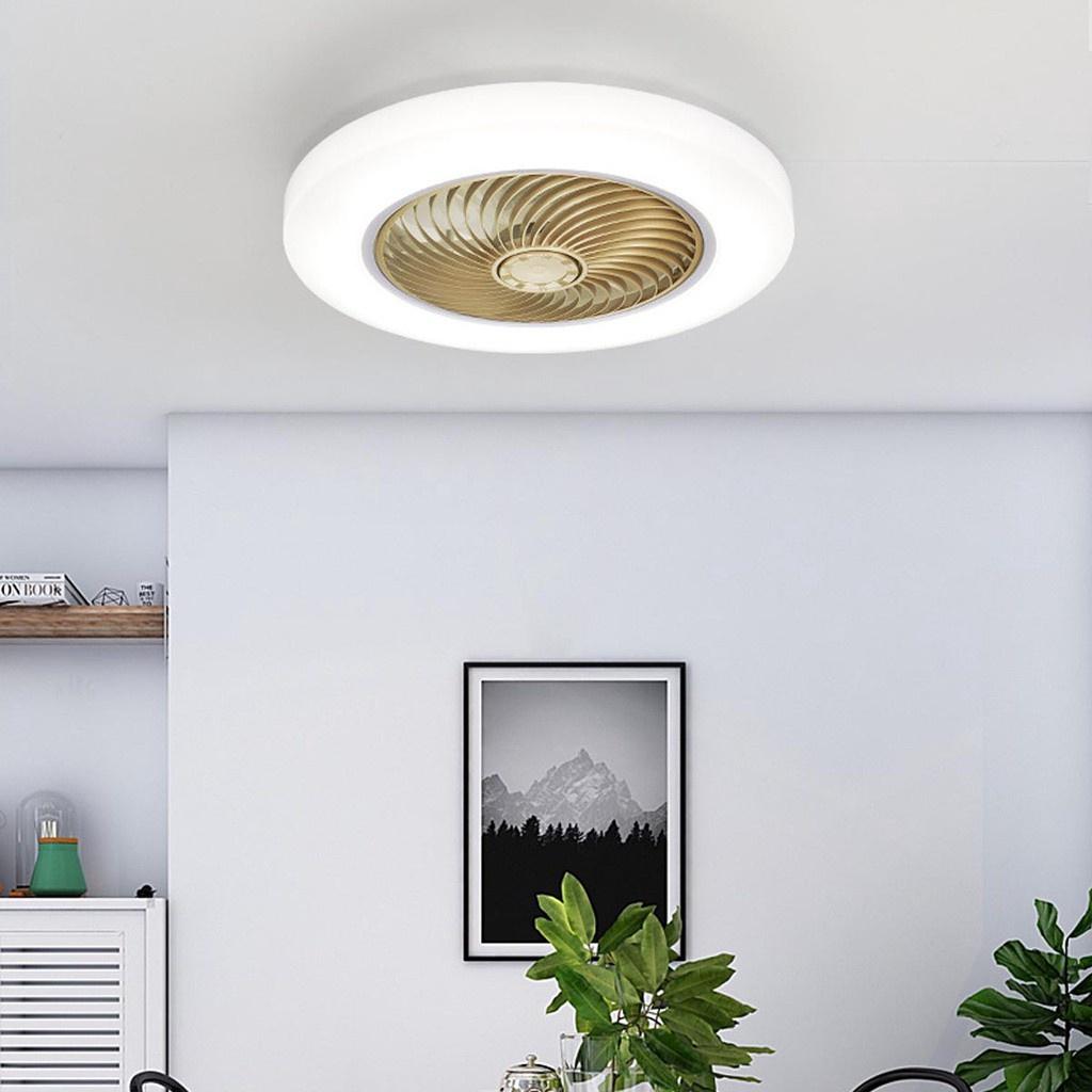52cm Smart Ceiling Fan with Lights Adjustable Speed Remote Control Ventilation Lamp Bedroom Living Room LED Ceiling Light