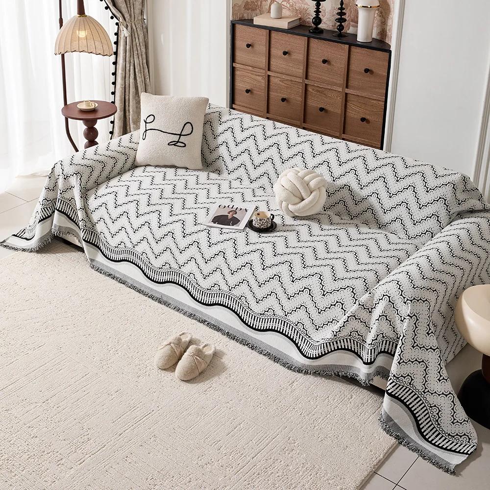 2025 New Chenille Sofa Towel Four Seasons Universal Modern Simple Non-slip Cushion All-match Fabric Sofa Cover