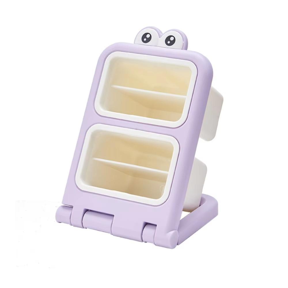 Removable Desktop Slanting Organizer Large Capacity Slanted Pen Holder  Household