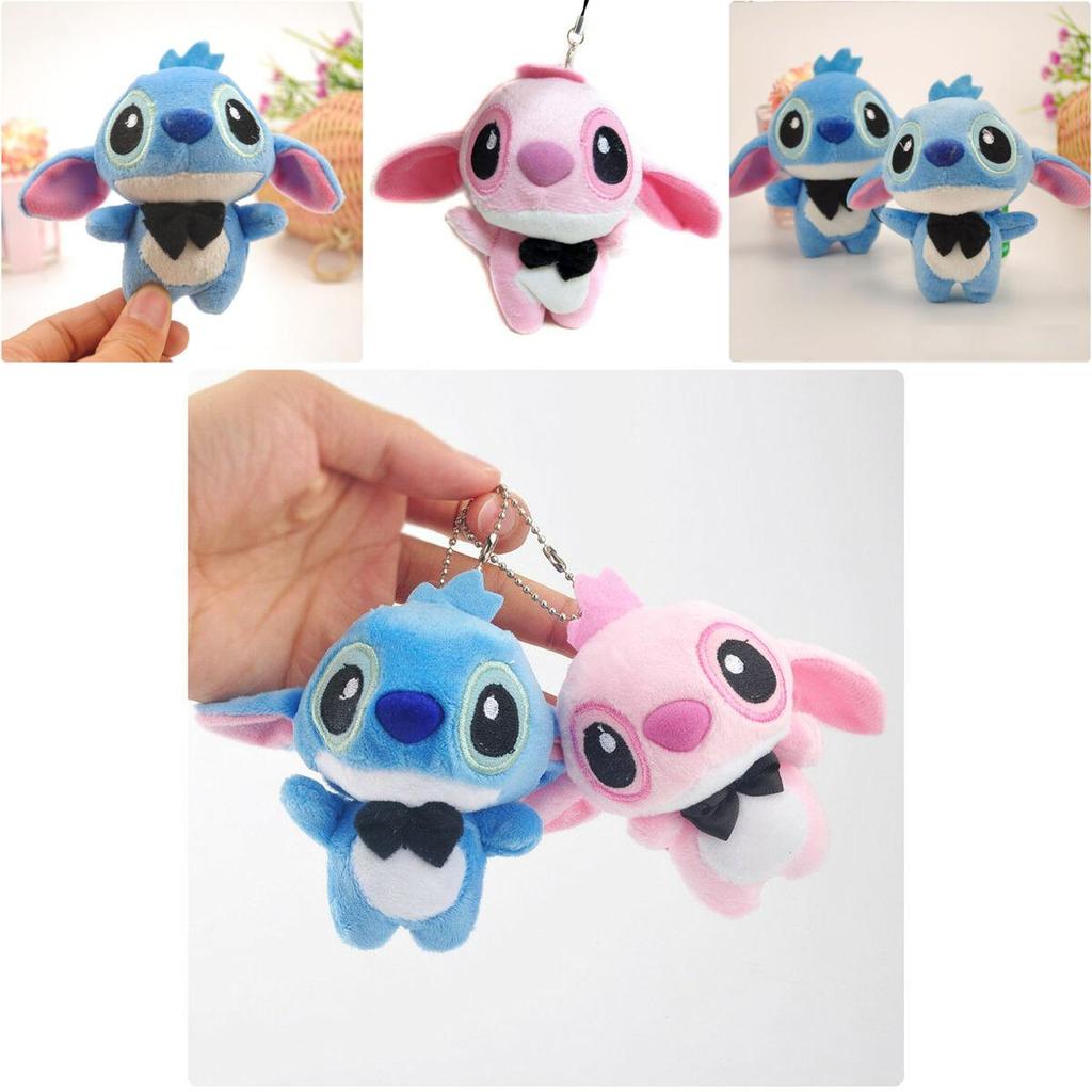 Urocza Mini Lalka Stitch Breloczek Miękka i Przytulna Dla Wszystkich Wieków