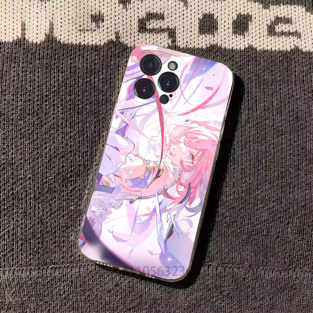 H-Honkai Alyssia Phone Case for iPhone 11Pro 13 12 11 Pro Max 16e 17 Air 16 15 14 Plus 11ProMax
