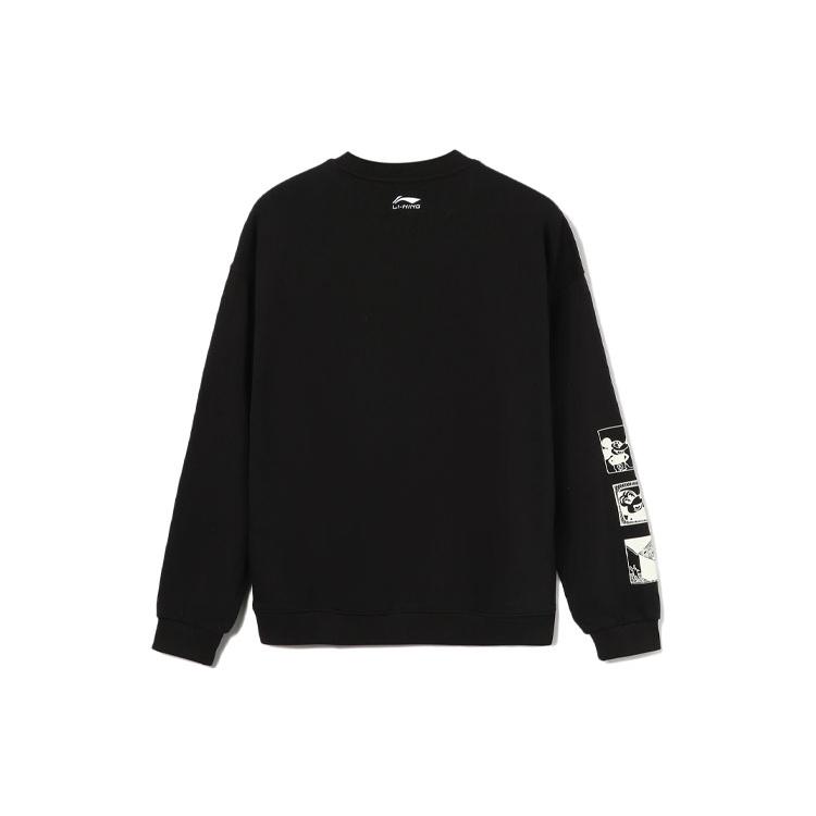 Li Ning X Disney Mickey X Keith Sweatshirt Men's Black AWDR591-1