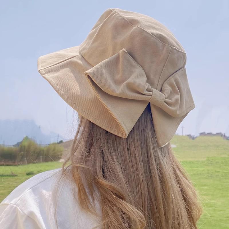 Fisherman's hat, versatile sun hat for spring and summer, fashionable student sun protection butterfly basin hat