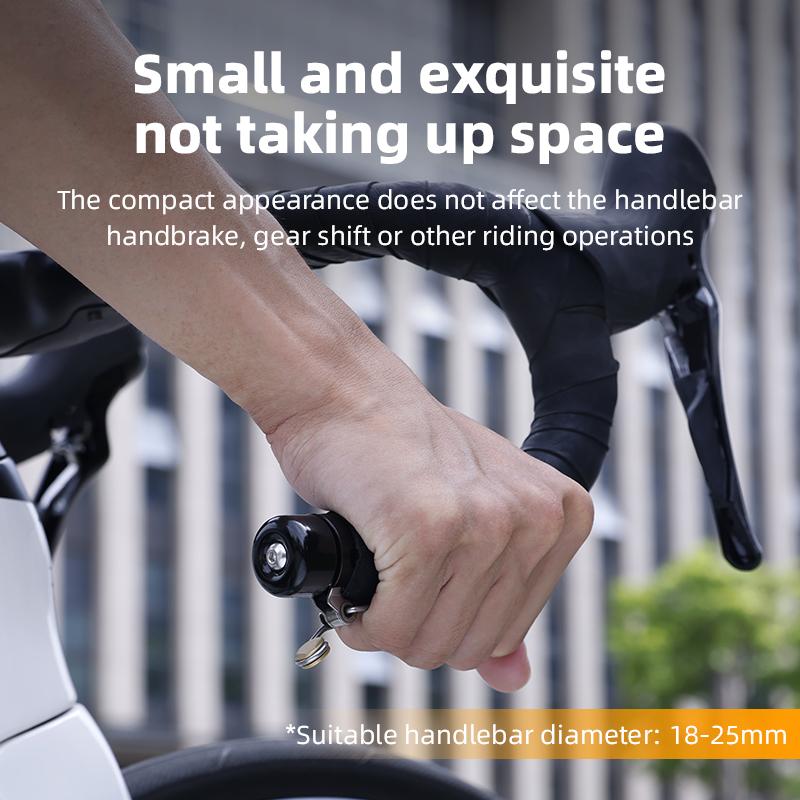 Highway Bicycle Handlebars Blocked Bell Bent Handlebars Blocked Horns Warning Bell Riding Bike Accessories