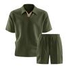 Men's Short Sleeved Set Versatile Casual Sports Two-piece Set