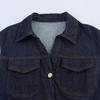2025 Summer Slim Fit Denim Mini Dress for European and American Women
