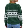 Women'S St. Patrick's Day Sweater Cute Fun Patrick's Day Sweater Spring  Long Sleeve Knitted Sweater