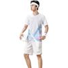 Li Ning Badminton Collection T Shirt Unisex Standard White AAYU127-2