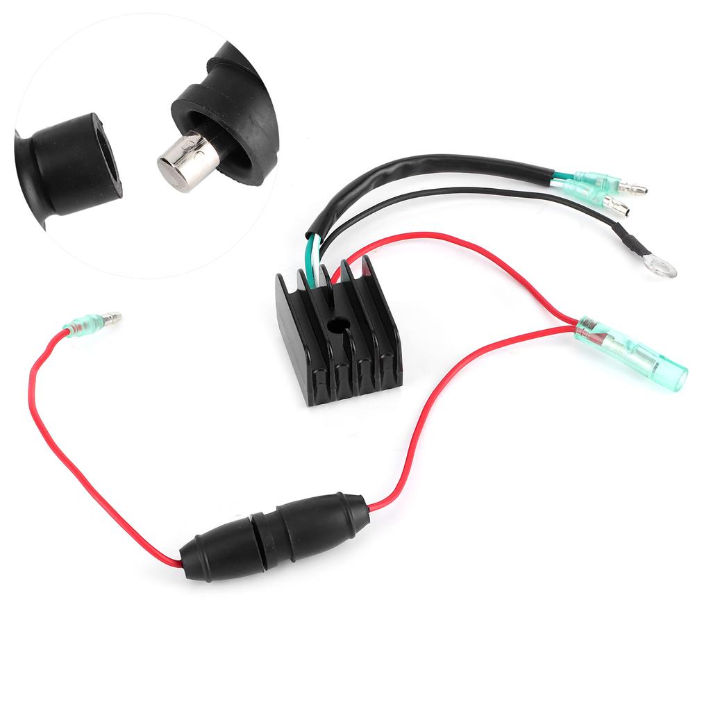 Outboard Rectifier Regulator Assy 6G1‑81970‑61 Fit for Yamaha 25‑70 HP 1984‑2001 Engine Parts