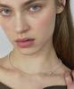Ihr Round Clip Ball Necklace / 925 Silver