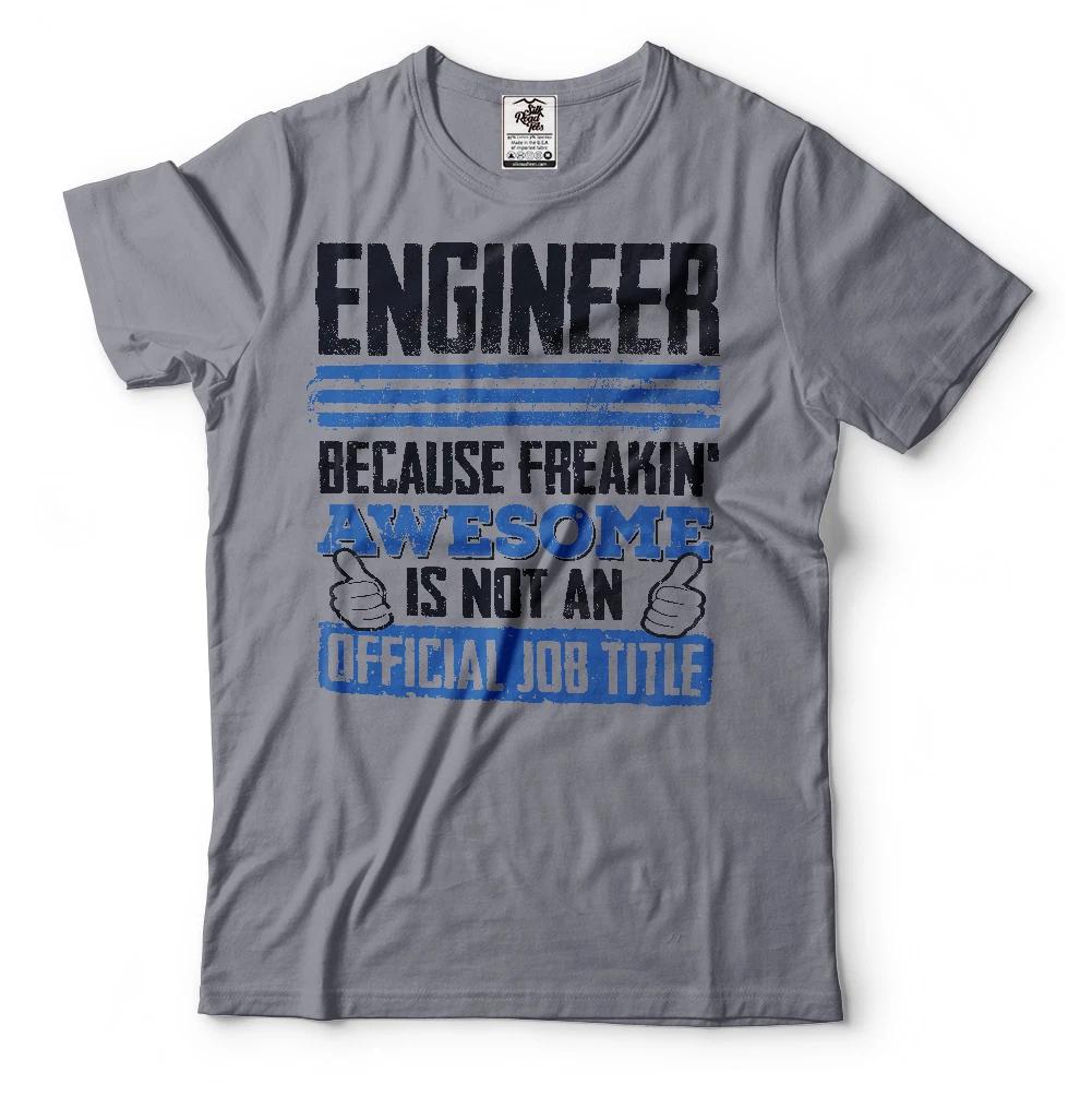 

Engineer T-shirt Funny Tee Shirt Men s Gray T-shirt 3XL