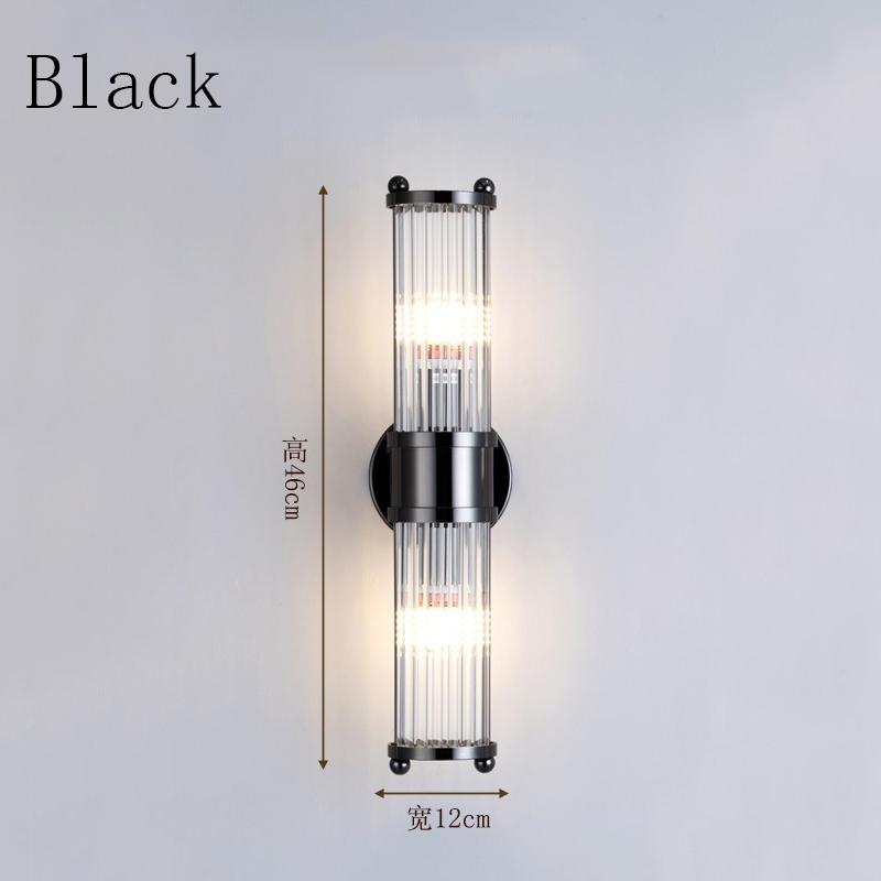 Nordic Luxury Crystal LED Brass Wall Lamp Modern Bedroom Living Room Dining Room Lighting Fixtures Room Decoration Wall Lamp