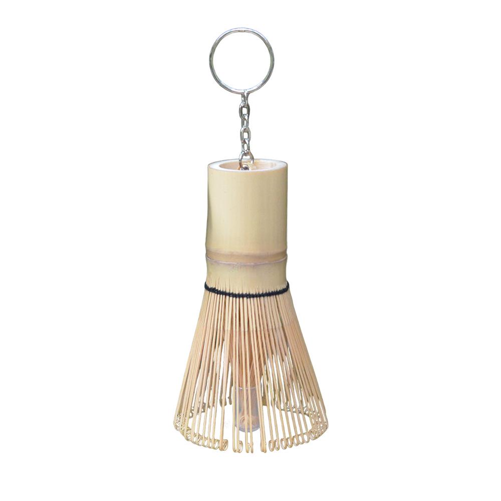 Bamboo Chasen Matcha Whisk with Hanging Ring - Song Dynasty Diancha Style Brush 80 Whisks with Hanging Ring (Custom)