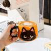 Cartoon Keramische Leuke Kat Mokken met Lepel Creatieve Kattenpoot Mok Koffie Thee Melk Havermout Kop Grote Capaciteit Dieren Bekers Grappig Cadeau