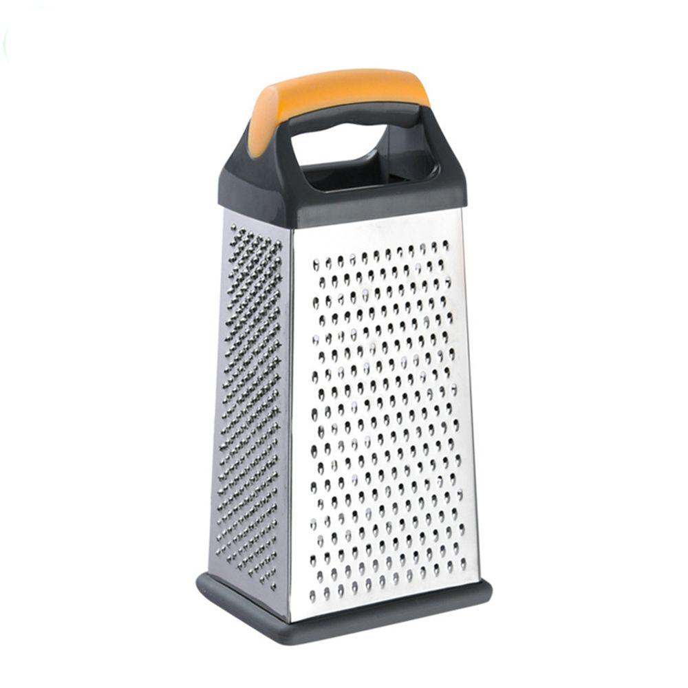 Steel Kitchen Gadgets 4-Sided Kitchen Tools Food Shredder Grip Box Grater Vegetable Cutters