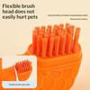 Silicone Pet Finger Toothbrush With Soft Flexible Bristles And Non Slip Grip Perfect For Dogs Daily Dental Care Teeth Cleaning