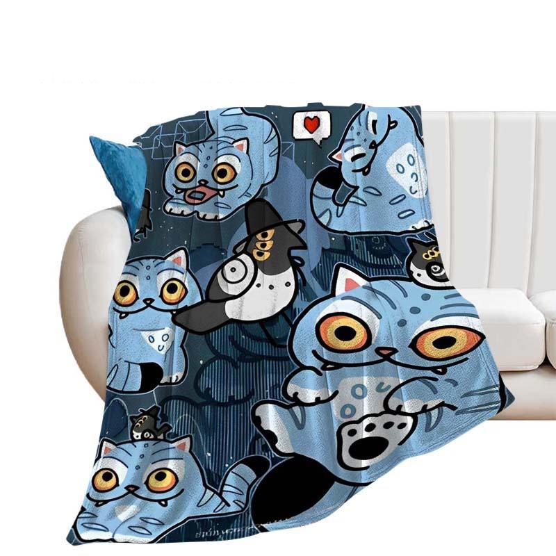 Star Blanket, Blanket, Plush Blanket, Flannel Blanket, Different Sizes.