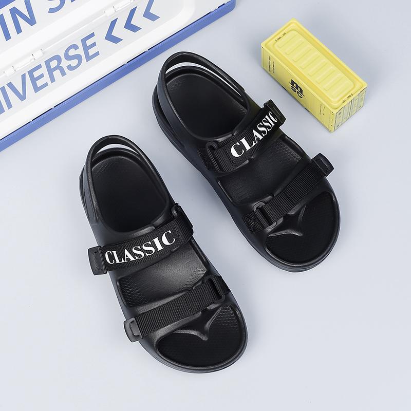 Summer Sandals for Men Anti-Slip Odor-Resistant Comfortable Beach Shoes Outdoor Breathable Lightweight EVA Casual Shoes Slippers
