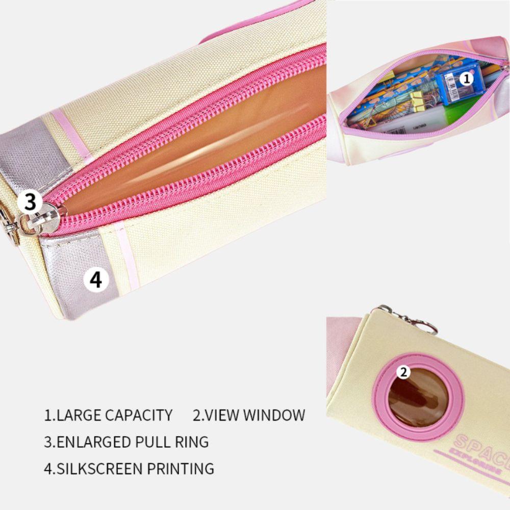 3D Lovely Pen Bag Cartoon Pencil Shape Pencil Cases Waterproof Cartoon Pencil Case  School