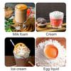 Handheld Milk Frother Electric Foam Maker Rechargeable Stainless Steel Whisk Drink Mixer Versatile Mixing Tool for Lattes Cappuccino Matcha