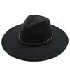 Classic Wool Felt Bowler Hat With Large Brim For Formal Events And Gifting