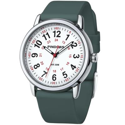 Unisex Analog Quartz Watch for 30m Water Military Time Luminous Dial for Easy Visibility Women's Watch, Students, Resistant, Display,