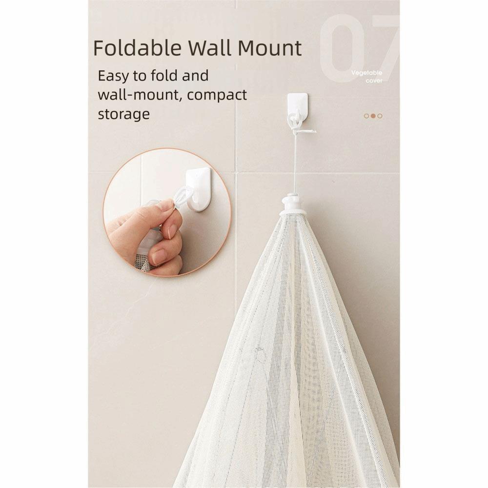 Pop-Up Aufbewahrung Faltbare Lebensmittelabdeckung Atmungsaktives Fliegenschutz-Schirmzelt Gemüse-Schirm Haus