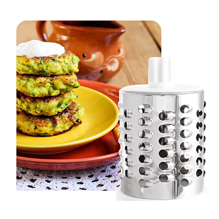 Feliator Manual 3-in-1 Ayawaska Slicer, 3 Interchangeable Stainless Steel Blades, Non-Slip Suction Base, Red Kitchen Tool