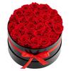 Flori Veșnice, 27 de Trandafiri Conservați într-o Cutie, Buchet Nemuritor cu Flori Eterne Cadou de Ziua de Naștere pentru Livrare Prime Femei Soția Sa Mamele,