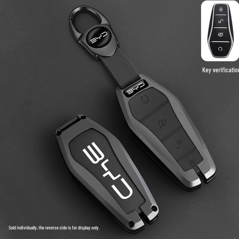 BYD Han Key Case: Metal Shell for Han DMI, Han EV, Qin, Yuan, Song PLUS, Tang