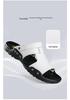 Men's Large Genuine Leather Non-Slip Beach Shoes & Two-Way Slippers (Sizes 50-52)