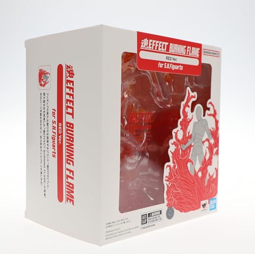 TAMASHII NATIONS Tamashii EFFECT BURNING FLAME RED Ver. for S.H.Figuarts Non-Scale ABS & PVC Pre-painted Complete Figure