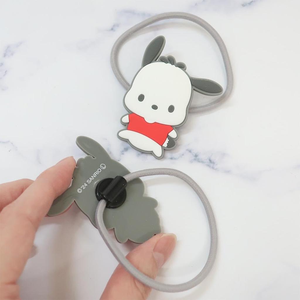 iPlanning Sanrio Characters Hair Tie Set (2-Piece Set) Pochacco K9715E