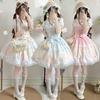 Sugar Original Cat Afternoon Tea Full Lolita Dress Genuine Jsk Strap Lolita Dress Loli  Vestidos Elegantes Para Mujer