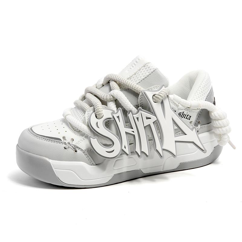 

Скейт-обувь для мужчин и женщин, повседневные кроссовки 2024 года, мужская спортивная обувь для ходьбы, кроссовки для улицы, мужские кроссовки, мягкая подошва, прогулочная обувь 36 серый