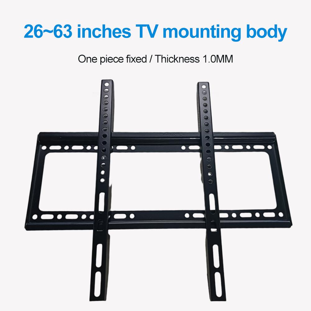 26-63inch TV Wall Mount Bracket Universal Flat Panel TV Frame Adjustable TV Mount Monitor Holder with Level for LCD LED Monitor