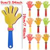 10pcs Plastic Hand Clappers Festive Noise Makers for Birthday Parties Sports Events & Celebrations Party Supplies Small Gifts