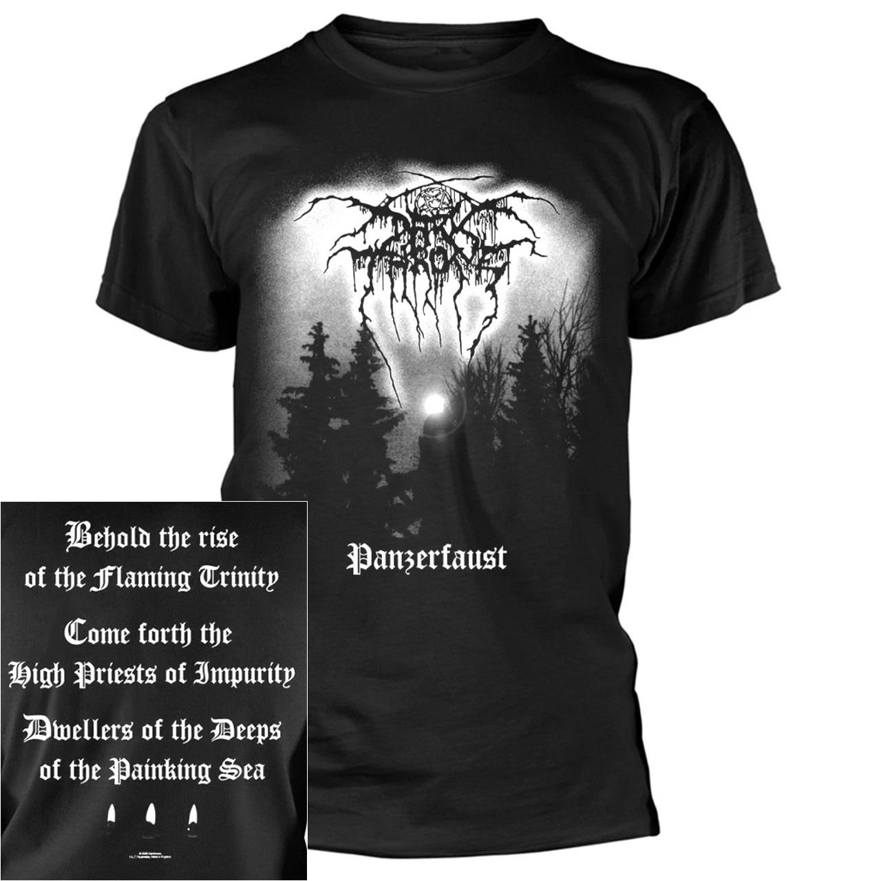 Darkthrone Panzerfaust T Shirt S-XXL Black Metal T-Shirt Official Dark Throne 2XL